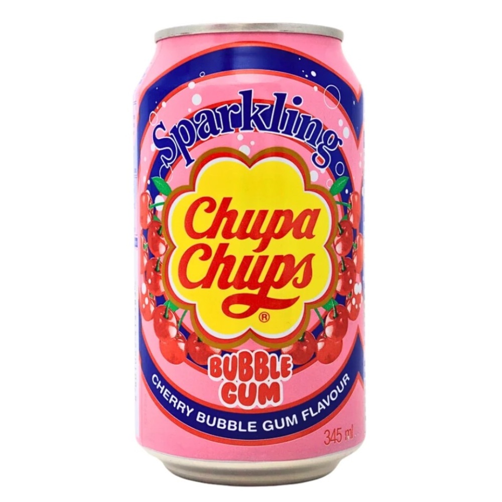 Pink Sparkling Bubble Gum Drink